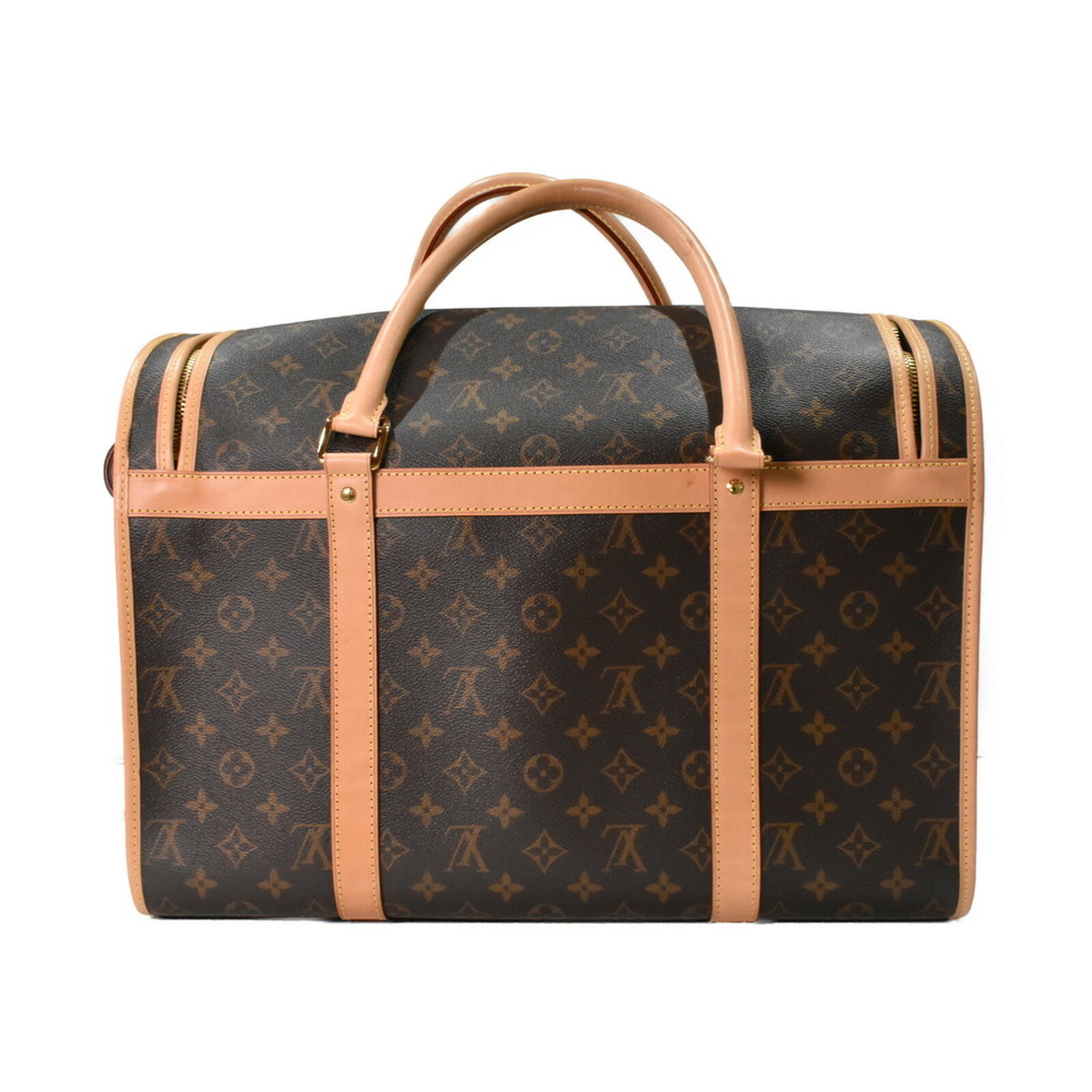 Louis Vuitton Brown Monogram Pet Dog Carrier Bag